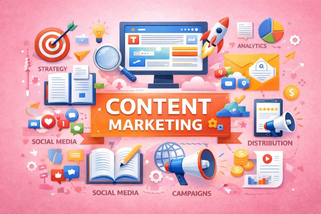 Content marketing expert in Kerala creating engaging content strategies to boost brand visibility and audience engagement